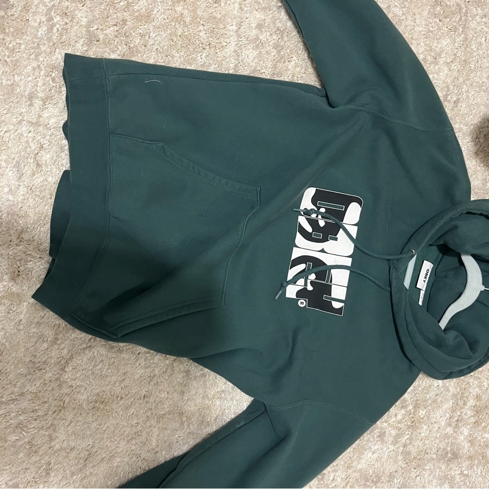 Green OBEY hoodie